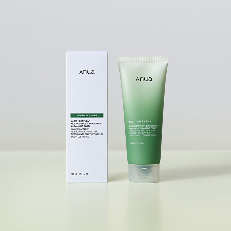 ANUA – Heartleaf Quercetinol Pore Deep Cleansing Foam