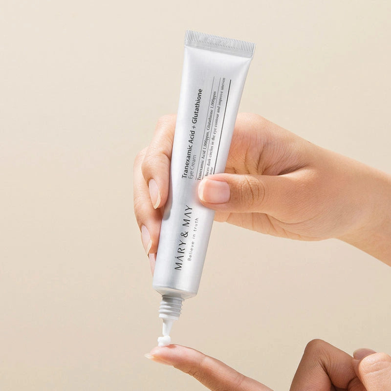 MARY & MAY – Tranexamic Acid + Glutathione Eye Cream