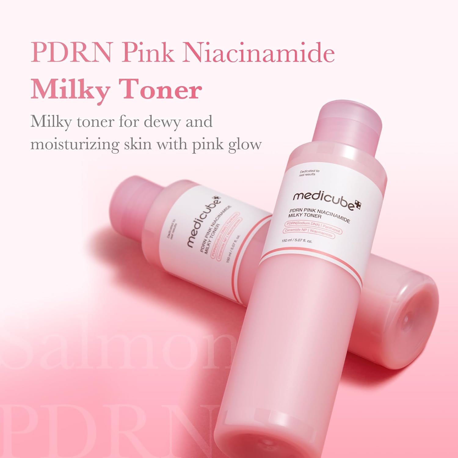 MEDICUBE – PDRN Pink Niacinamide Milky Toner (150ml)