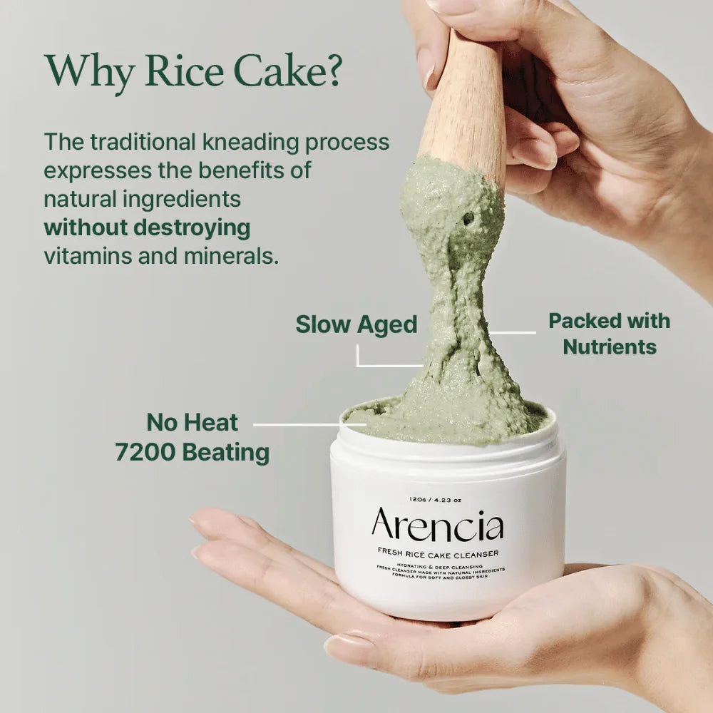 ARENCIA – Fresh Green Rice Mochi Cleanser