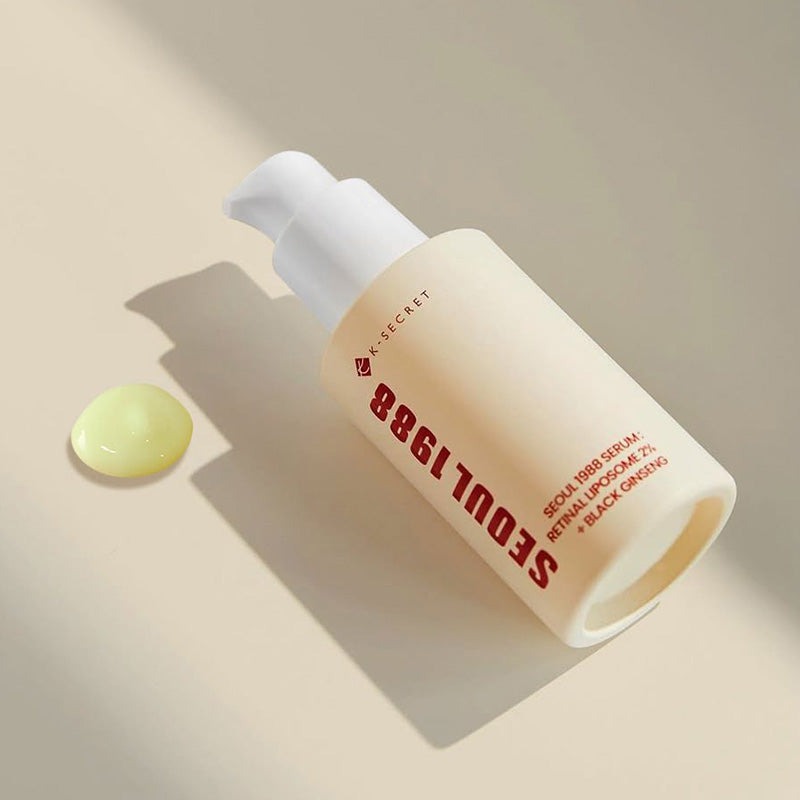 SEOUL 1988 Serum : Retinal Liposome 2% + Black Ginseng 30ml