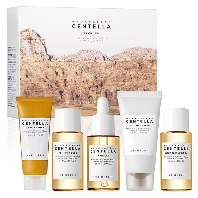 Madagascar Centella Travel Kit – Kit Soin Apaisant & Hydratant à la Centella Asiatica