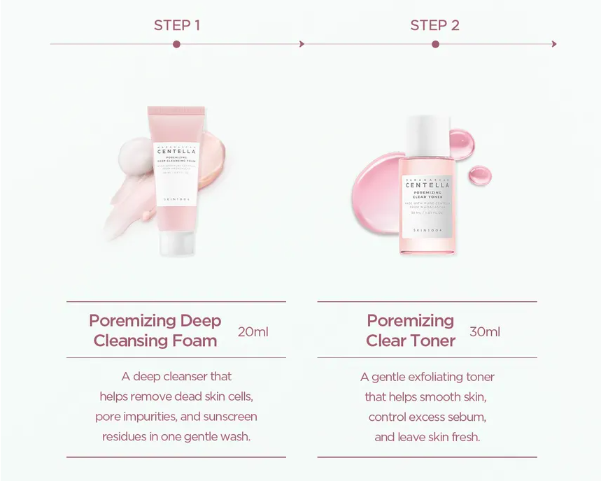 SKIN1004 - Madagascar Centella Poremizing Travel Kit