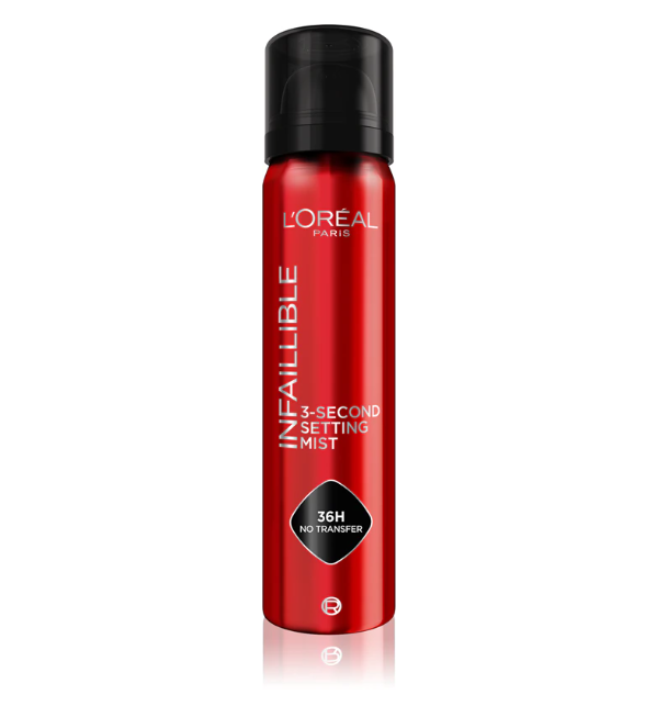 L'ORÉAL PARIS – Infaillible 3-Second Setting Mist (fixateur)