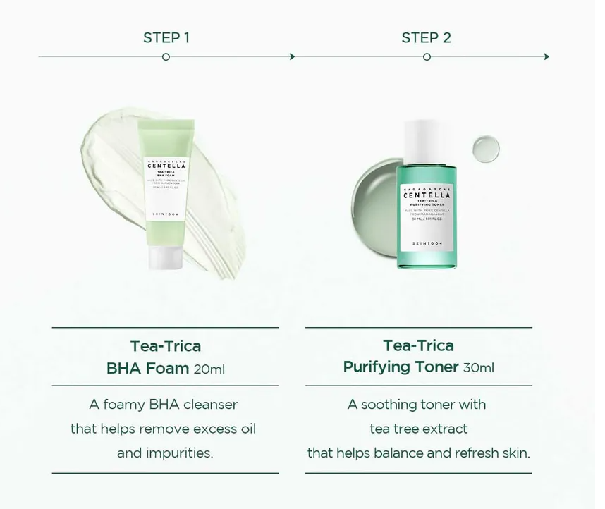 Madagascar Centella Tea-Trica Travel Kit