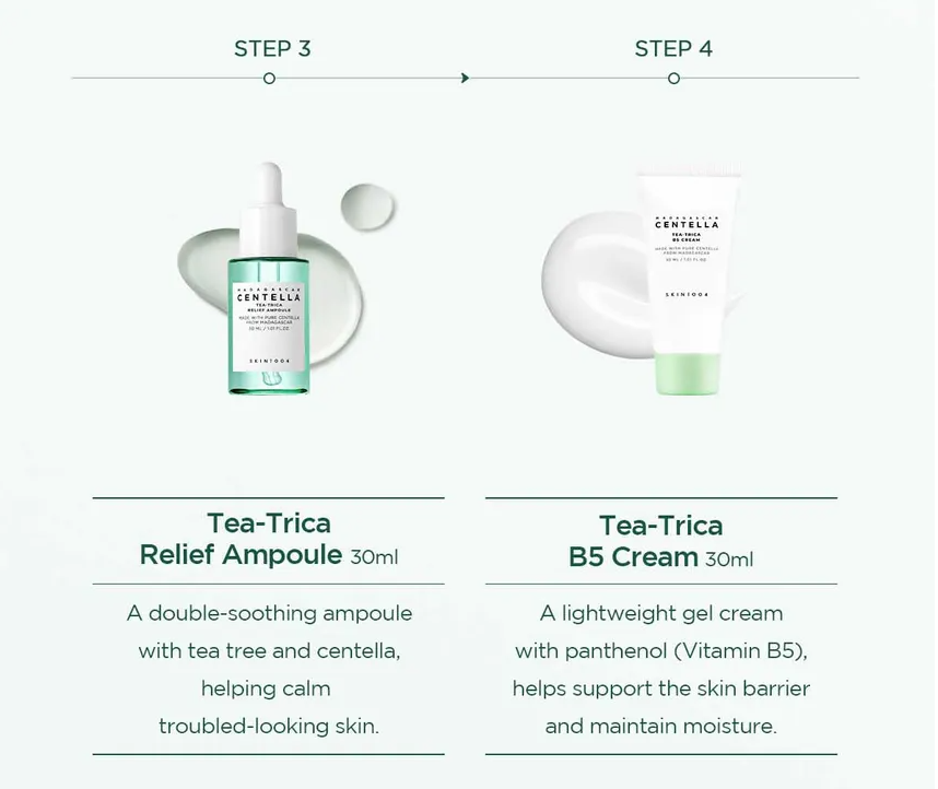 Madagascar Centella Tea-Trica Travel Kit