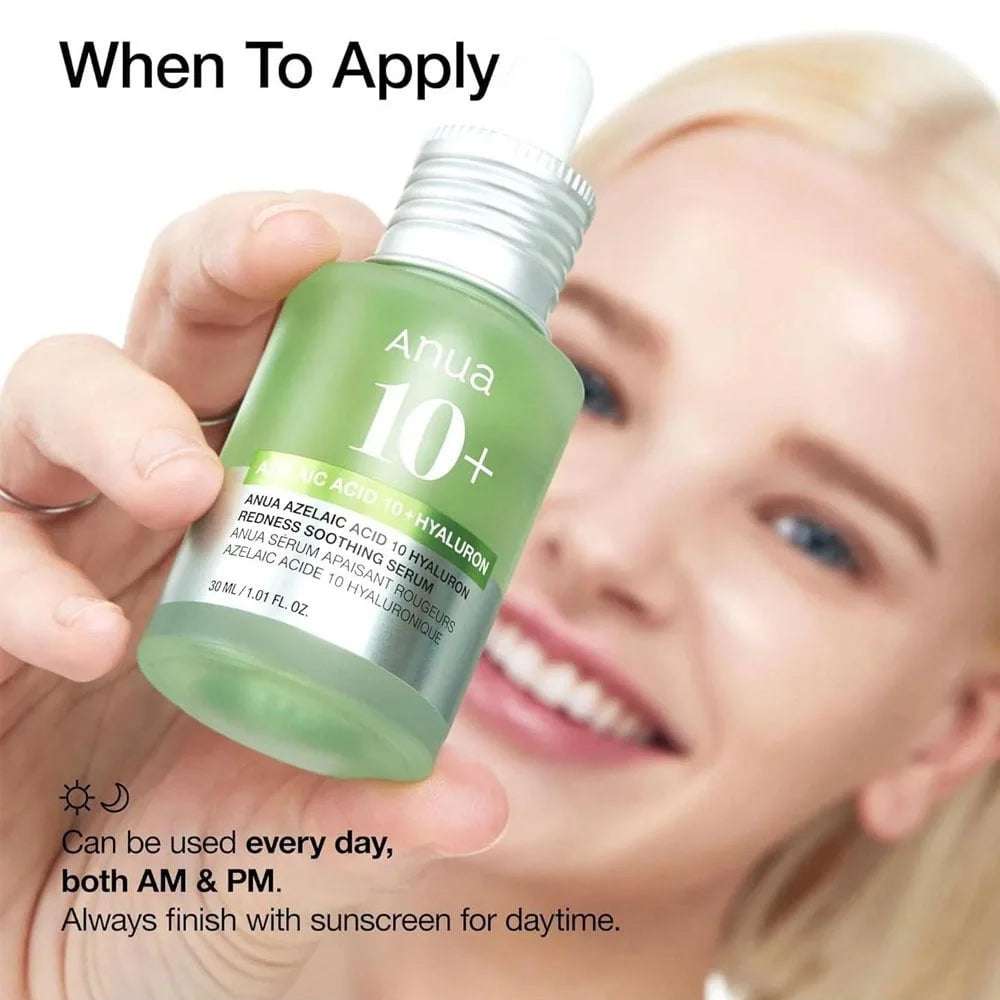 ANUA – Azelaic Acid 10 Hyaluron Redness Soothing Serum