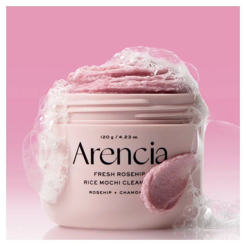 ARENCIA – Fresh Rosehip Rice Mochi Cleanser