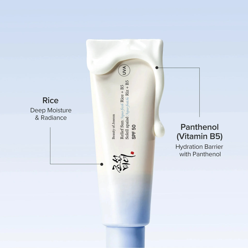 BEAUTY OF JOSEON – Relief Sun Aqua-fresh : Rice + B5 SPF50+ PA++++