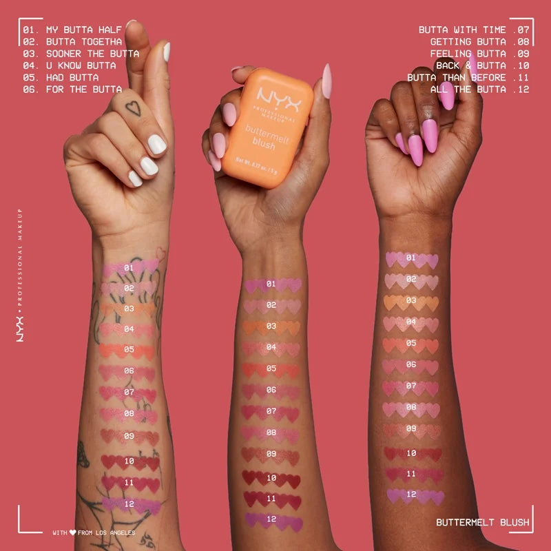 NYX Buttermelt Blush