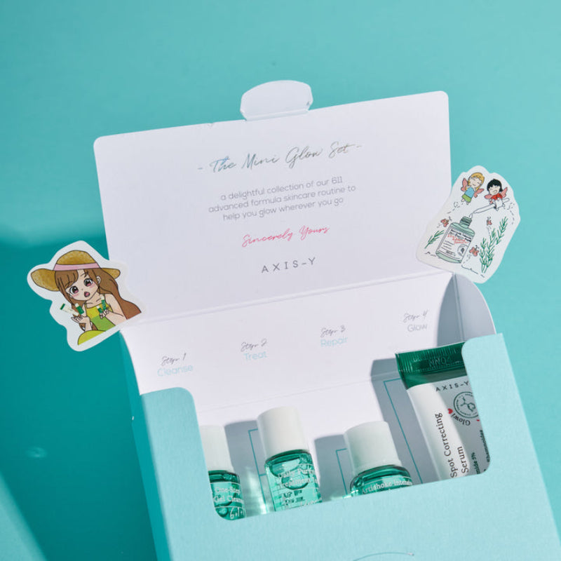 AXIS-Y – The Mini Glow Set (4 Produits)