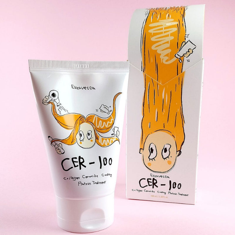 ELIZAVECCA – CER-100 Collagen Ceramide Coating Protein Treatment (100ml)