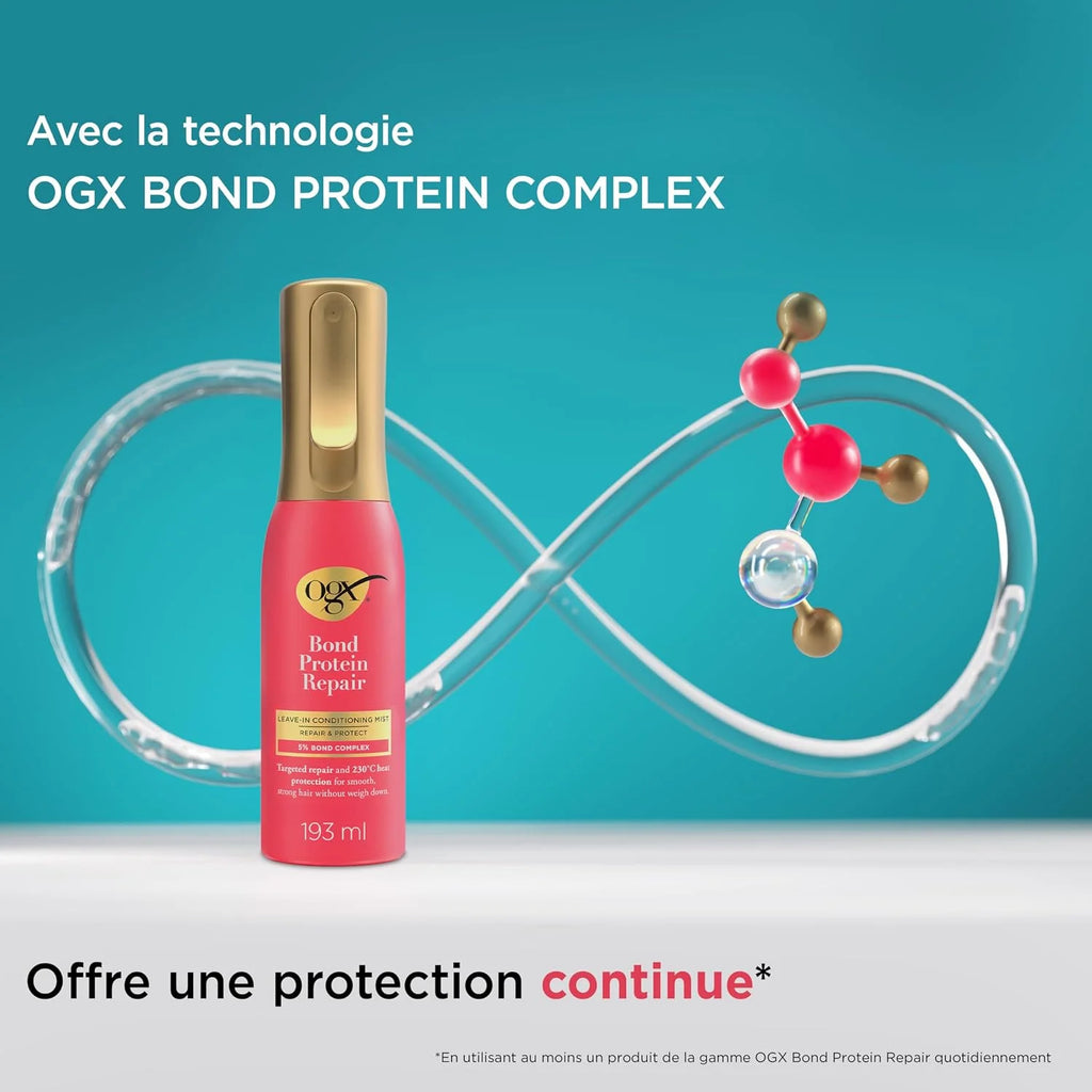 OGX Bond Protein Repair and Thermoprotective Mist Heat Protect Spray