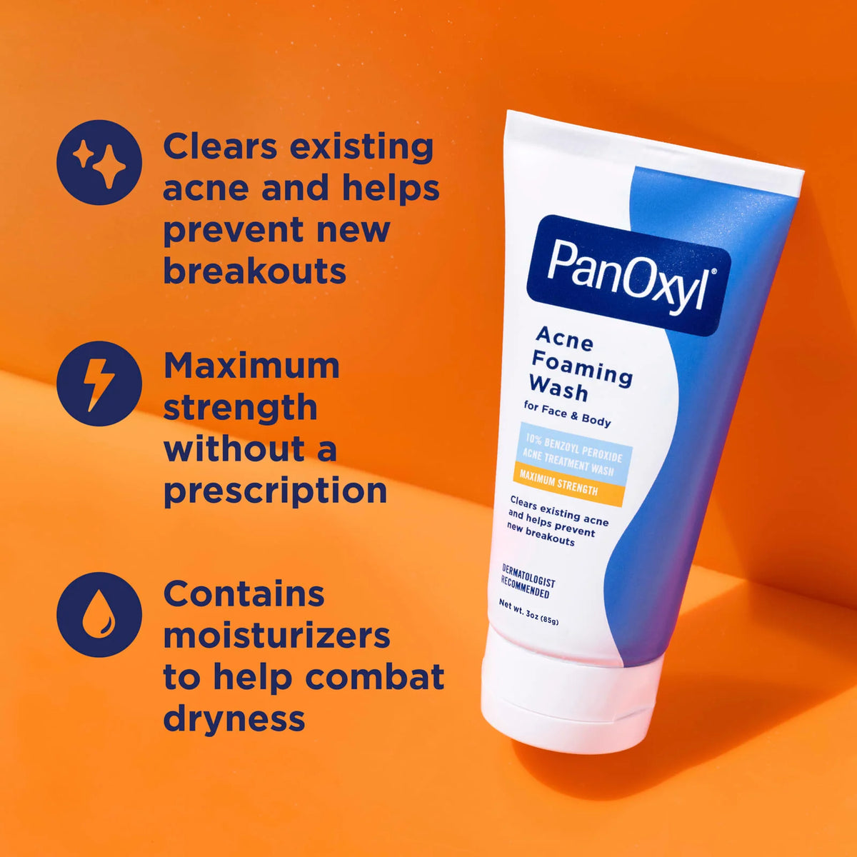 PANOXYL – Acne Foaming Wash (10% Benzoyl Peroxide)