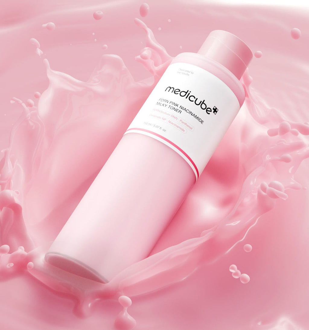 MEDICUBE – PDRN Pink Niacinamide Milky Toner (150ml)