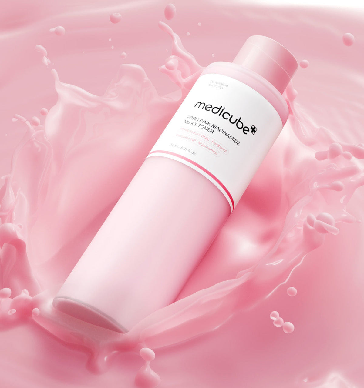 MEDICUBE – PDRN Pink Niacinamide Milky Toner (150ml)