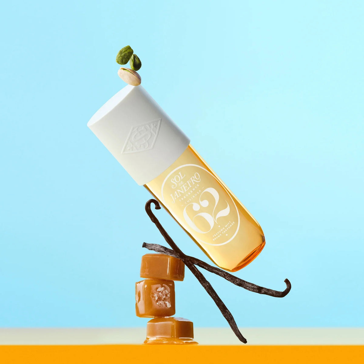 Sol de Janeiro Cheirosa 62 Perfume Mist back label showing fragrance notes and ingredients